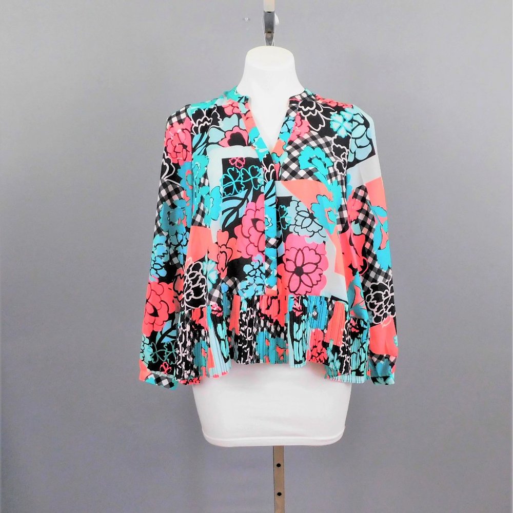 Kaari Blue Women Shirt Multicolor‎ XS